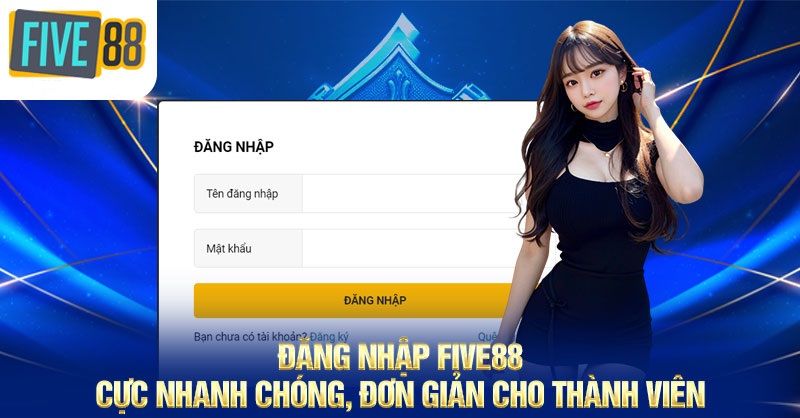 Hội viên thực hiện quy trình truy cập link trực tiếp đăng nhập five88 chính thức